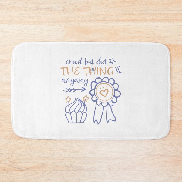 Item preview, Cried But Did THE THING Anyway Doodle designed and sold by VermintStudio.