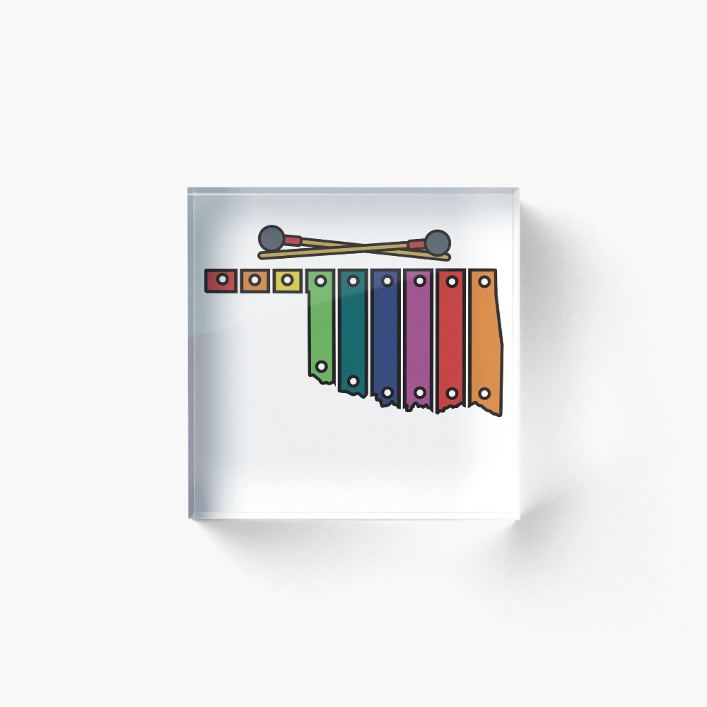 Vista previa del artículo con la obra «Bloque acrílico», diseñado y vendido por Natethefrog.