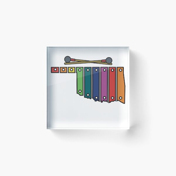 Item preview, Rainbow Xylophone Oklahoma  designed and sold by Katherine Reardon.