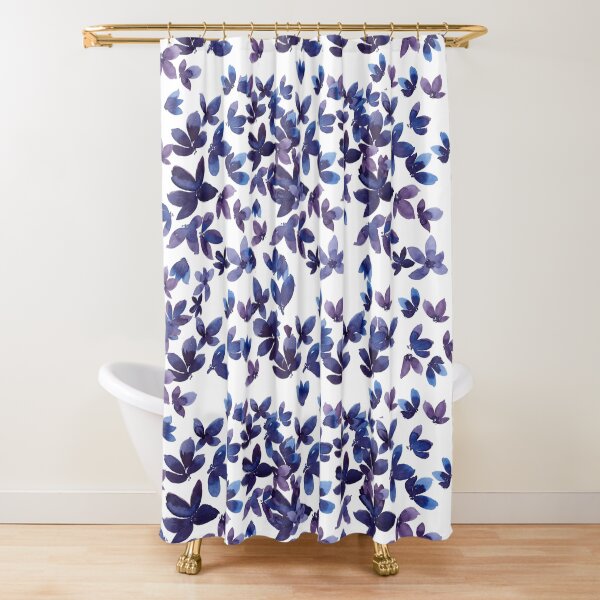 Born to Butterfly Shower Curtain