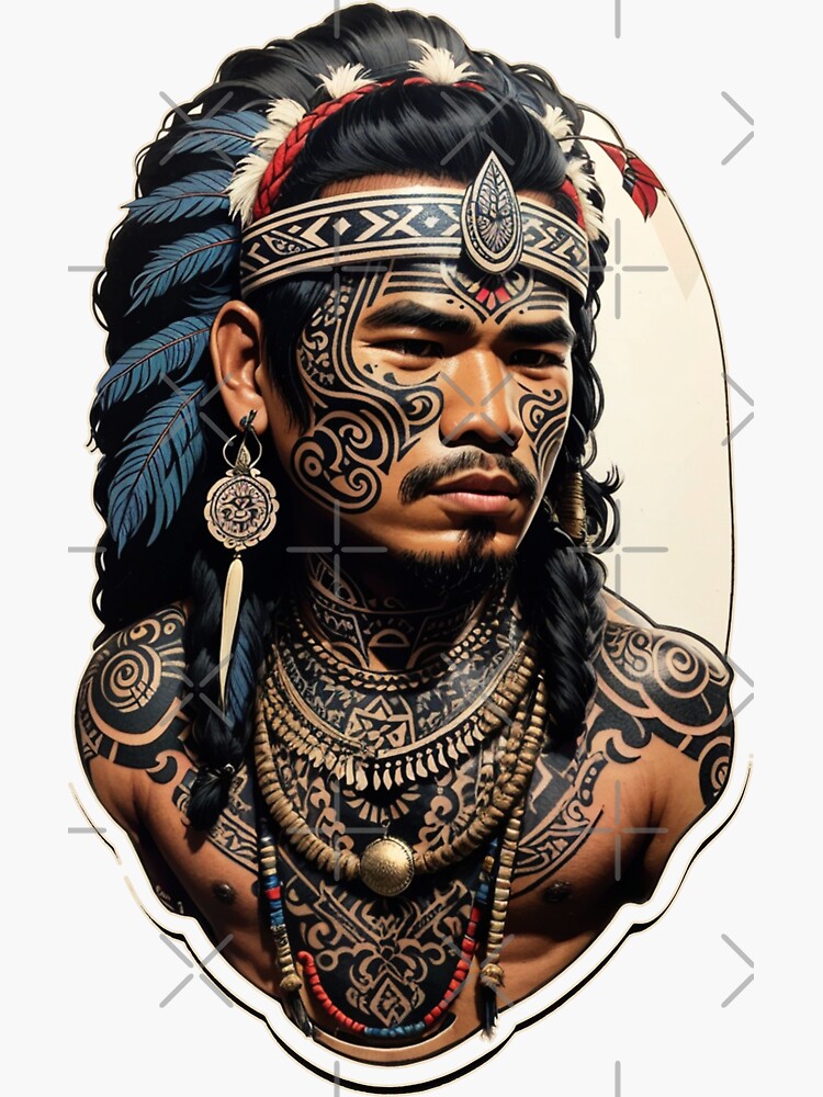 2023 New Original Aztec Viking Style Temporary Tattoos Men - Temu Mexico