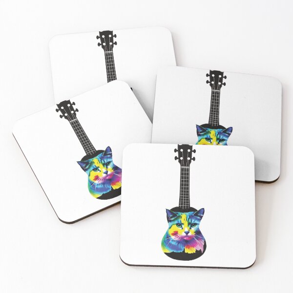 Item preview, Cat Ukulele - Ukukele designed and sold by piesdesignart.