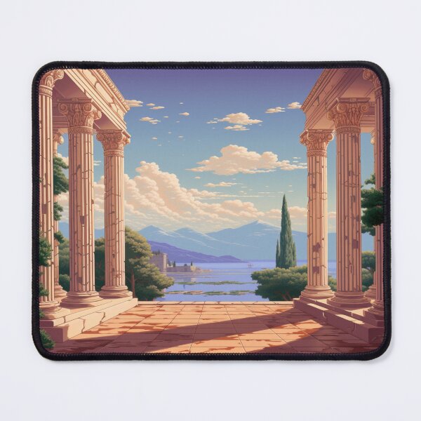 Item preview, Ancient Greek Pixel Adventure - Retro Art Revives History designed and sold by Brownpants.