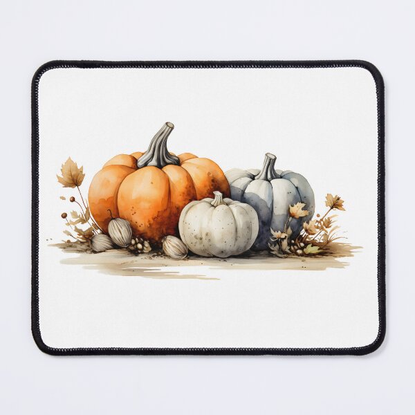 Item preview, Halloween in Watercolor: Pumpkin Cosiness designed and sold by ArtByKattie.