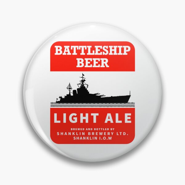 Item preview, Battleship Beer Light Ale designed and sold by sirglennbo.