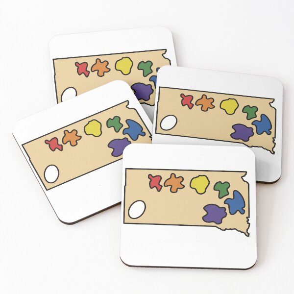Item preview, South Dakota Art Palette  designed and sold by Katherine Reardon.