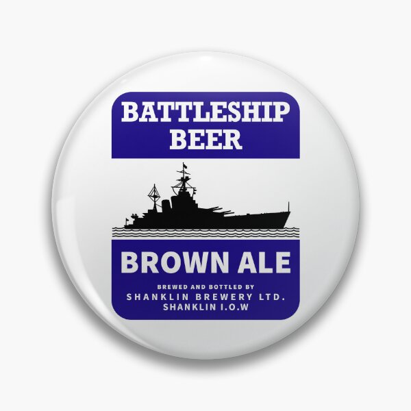 Item preview, Battleship Beer Brown Ale designed and sold by sirglennbo.