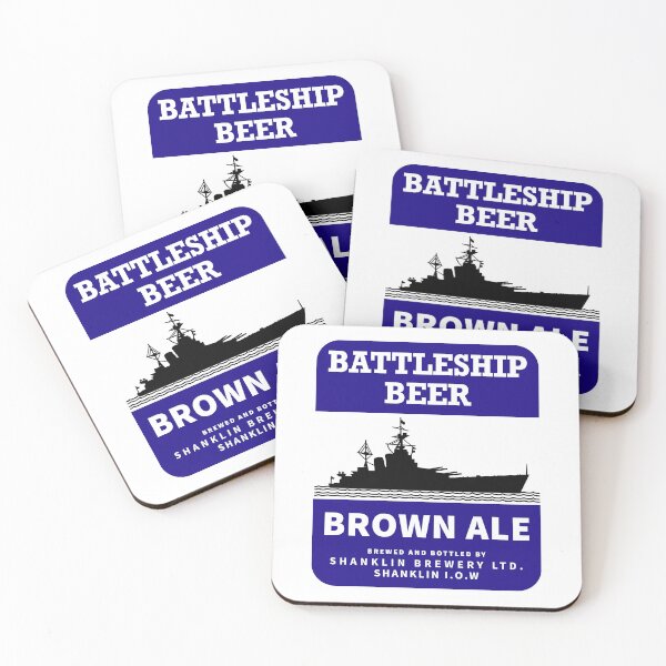 Item preview, Battleship Beer Brown Ale designed and sold by sirglennbo.