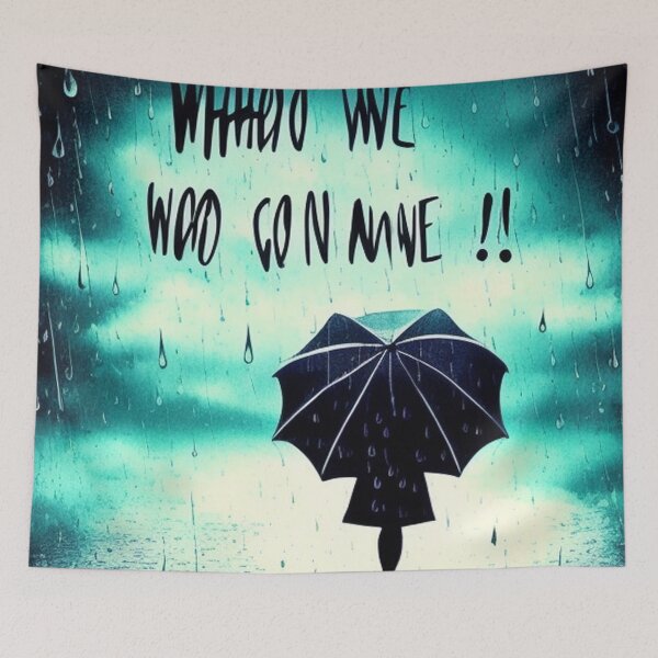 Item preview, Rain. Loneliness and encounter with water designed and sold by RealAncla.