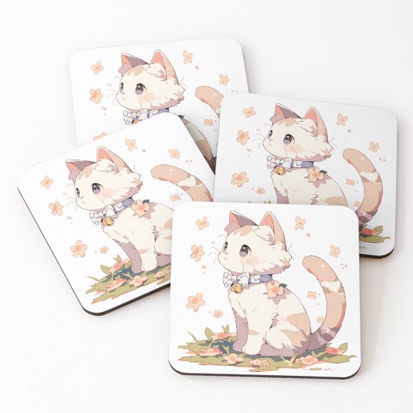 Item preview, Cat With Flowers designed and sold by alacaz.
