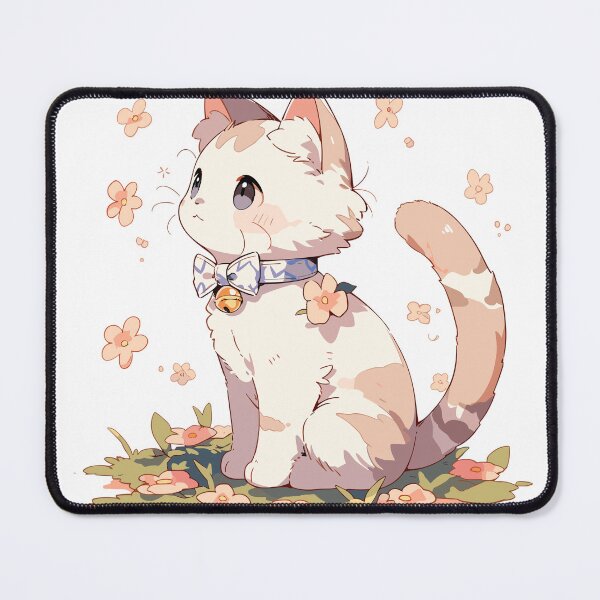 Item preview, Cat With Flowers designed and sold by alacaz.