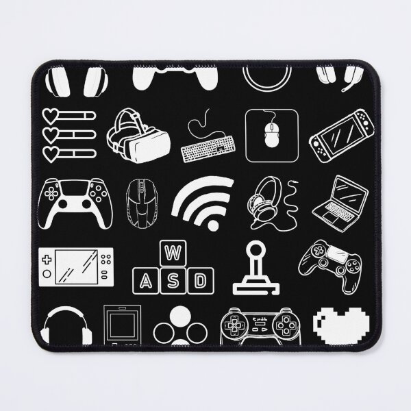 Item preview, Gamer Themed Pattern designed and sold by PinkSyrupWS.