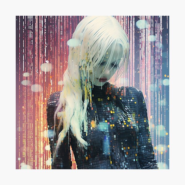 Item preview, Glitch Art digital print designed and sold by dcrc.
