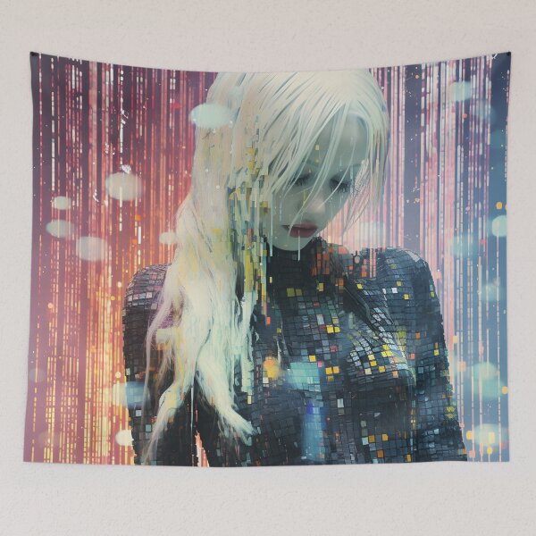 Item preview, Glitch Art digital print designed and sold by dcrc.