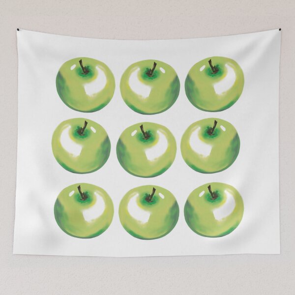 Item preview, Six green apples designed and sold by stavina.