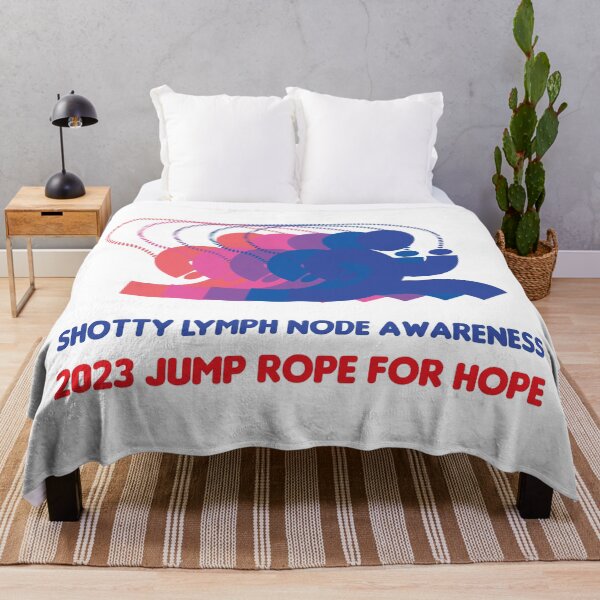 Item preview, Shotty Lymph Node Awareness - Jump Rope for Hope designed and sold by justwaterthanks.