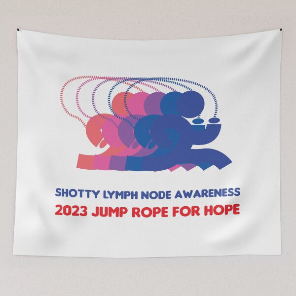 Item preview, Shotty Lymph Node Awareness - Jump Rope for Hope designed and sold by justwaterthanks.