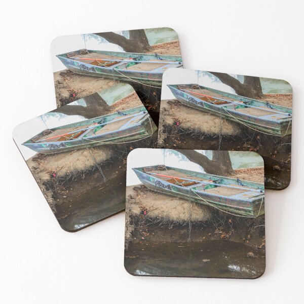 Item preview, Rustic old boat near lake and tree designed and sold by Fenderbender00.