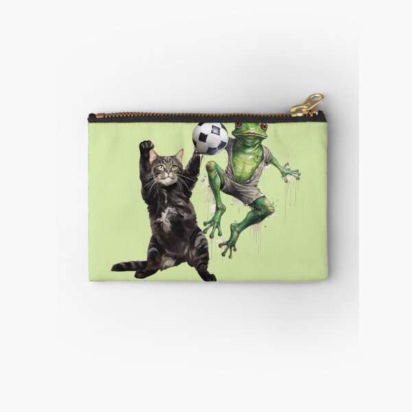 Item preview, FROG AND CAT FRIENDS PLAY A BALL CUTE GIFTS  designed and sold by Filmharmony.