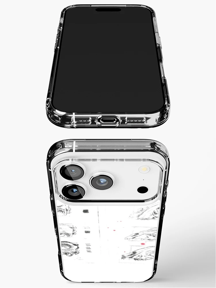 Thumbnail 3 of 5, iPhone Case, Skull study designed and sold by Riley-Racoon.