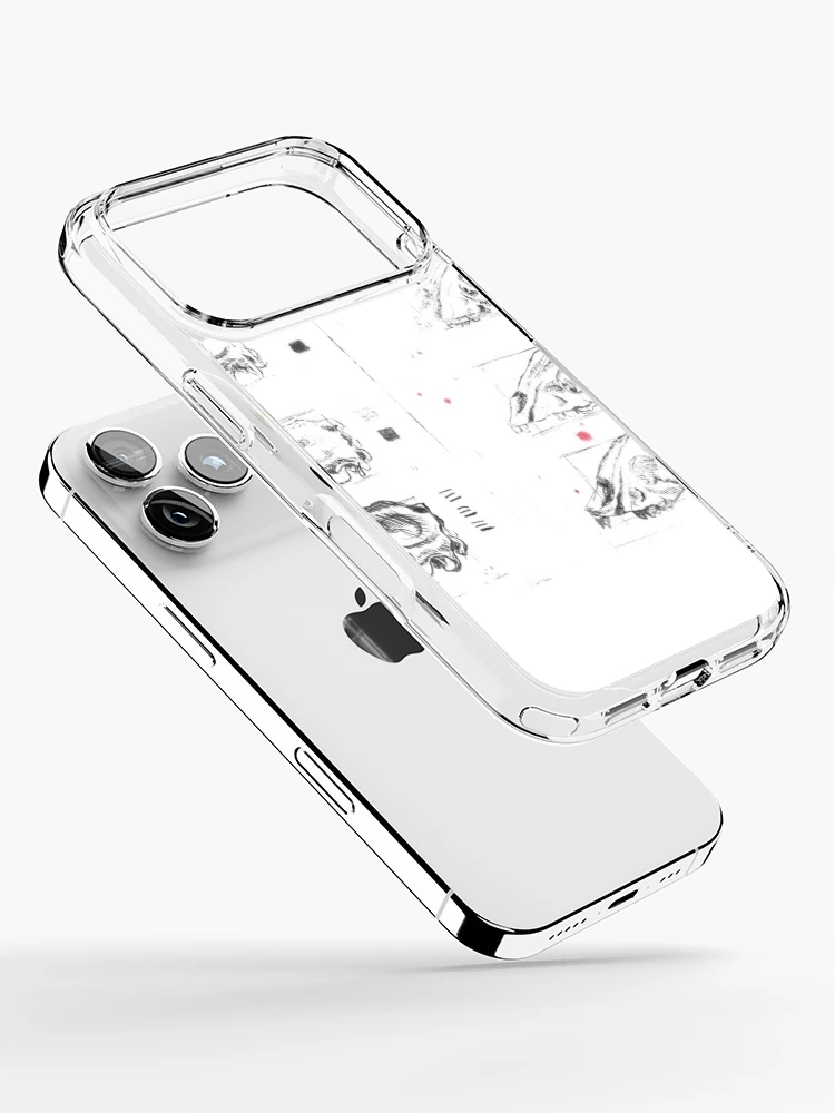 Thumbnail 2 of 5, iPhone Case, Skull study designed and sold by Riley-Racoon.