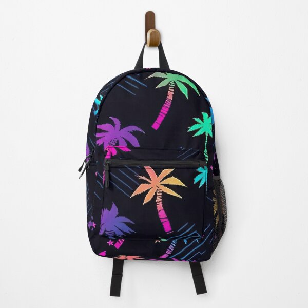 Item preview, 80s and 90s Retro Synthwave Palm Tree Pattern designed and sold by AeonAcademy.
