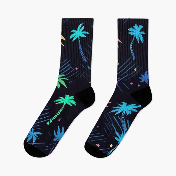 Item preview, 80s and 90s Retro Synthwave Palm Tree Pattern designed and sold by AeonAcademy.