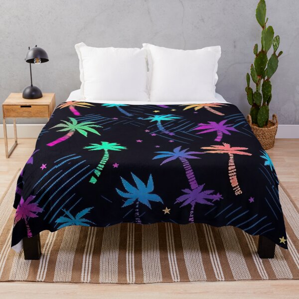 Item preview, 80s and 90s Retro Synthwave Palm Tree Pattern designed and sold by AeonAcademy.