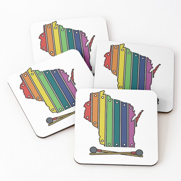Item preview, Rainbow Xylophone Wisconsin  designed and sold by Katherine Reardon.