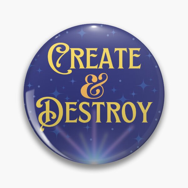 Item preview, Create & Destroy designed and sold by Mac-o-Shop.