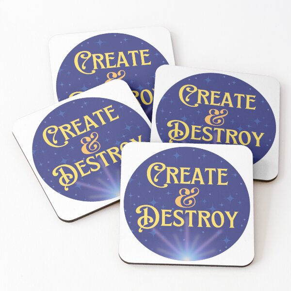 Item preview, Create & Destroy designed and sold by Mac-o-Shop.