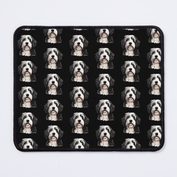 Item preview, Cute Happy Bearded Collie designed and sold by LudwikeArts.