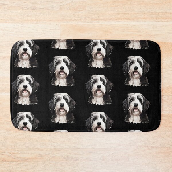 Item preview, Cute Happy Bearded Collie  designed and sold by LudwikeArts.