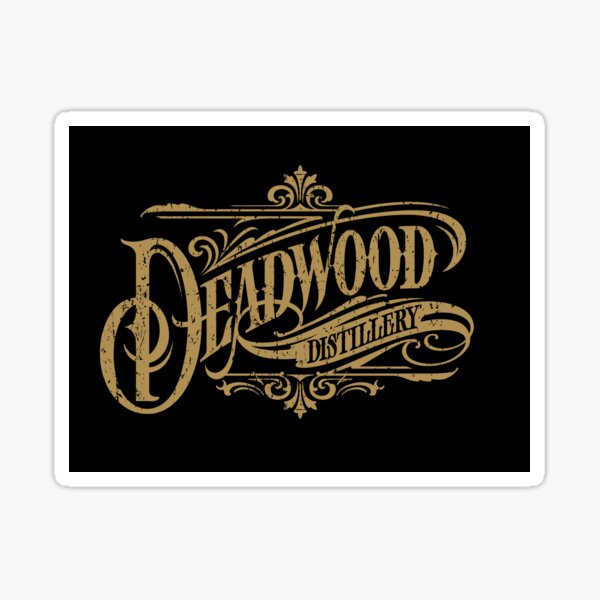 Deadwood Distillery Sticker