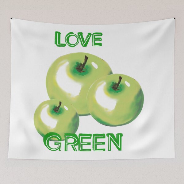 Item preview, Green apples design designed and sold by stavina.