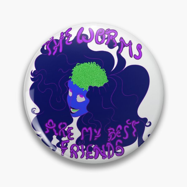 Item preview, The Worms Are My Best Friends Neon Pallet designed and sold by FriedBlueBird.