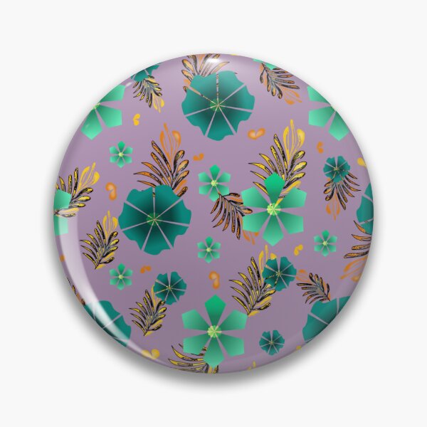 Item preview, Patrón floral para prendas de vestir en fondo morado claro. designed and sold by InkyPinky85.