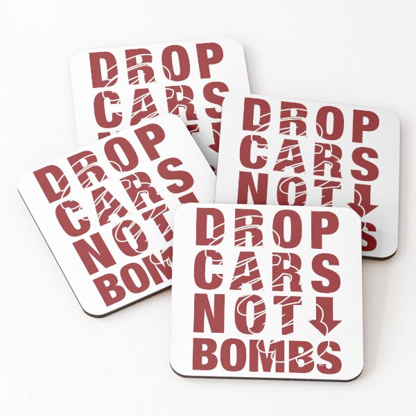 Item preview, drop cars not bombs designed and sold by gokartdesigns.