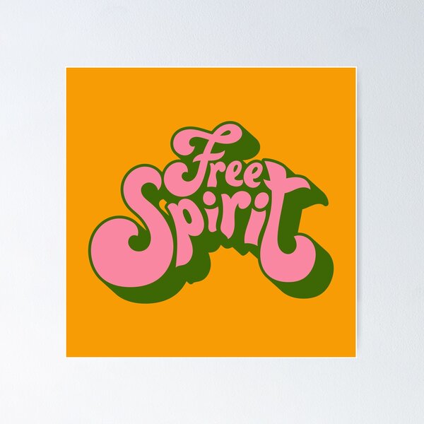 Item preview, Retro Free Spirit T Shirt designed and sold by NicolJay.