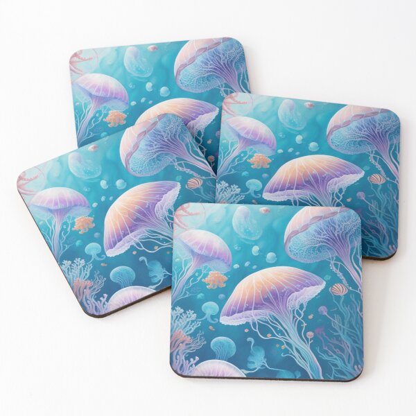 Item preview, Jelly fish in the ocean designed and sold by rubyhousestore.