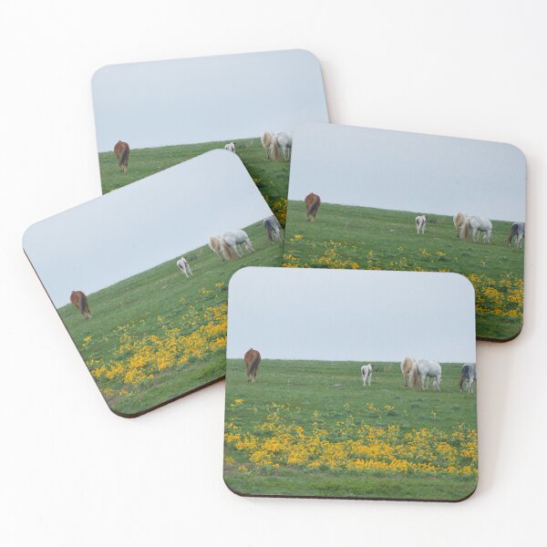 Item preview, Rumps and Tails Amid Wildflowers designed and sold by Vivar Photo.