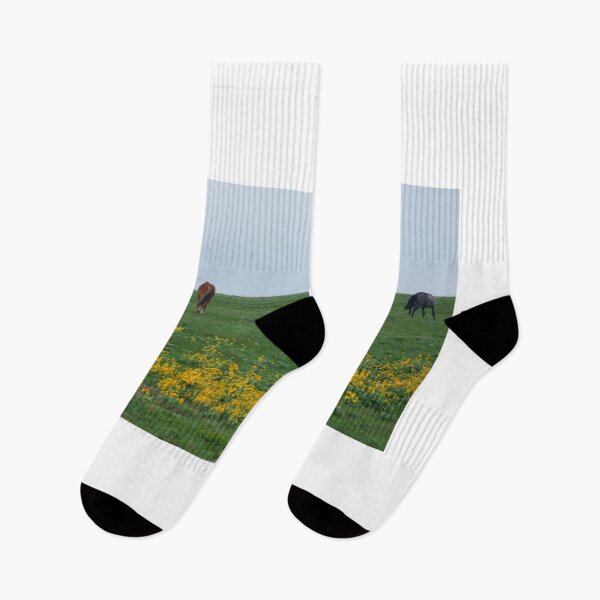 Item preview, Rumps and Tails Amid Wildflowers designed and sold by Vivar Photo.
