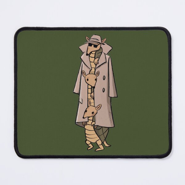 Item preview, Three Armadillos in a Trench Coat designed and sold by Megswest.