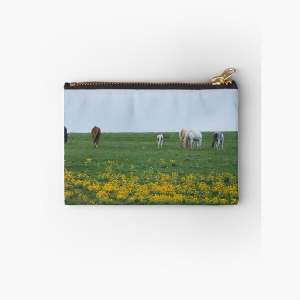 Item preview, Rumps and Tails Amid Wildflowers designed and sold by Vivar Photo.