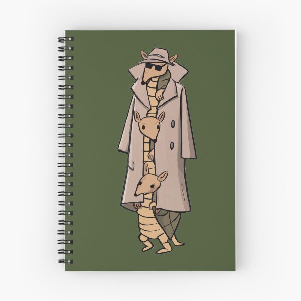 Item preview, Three Armadillos in a Trench Coat designed and sold by Megswest.