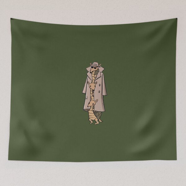 Item preview, Three Armadillos in a Trench Coat designed and sold by Megswest.