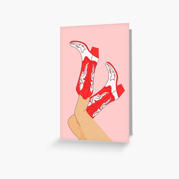Item preview, Female legs in cowboy boots. Cowgirl wears boots. designed and sold by CoCoArt-Ua.