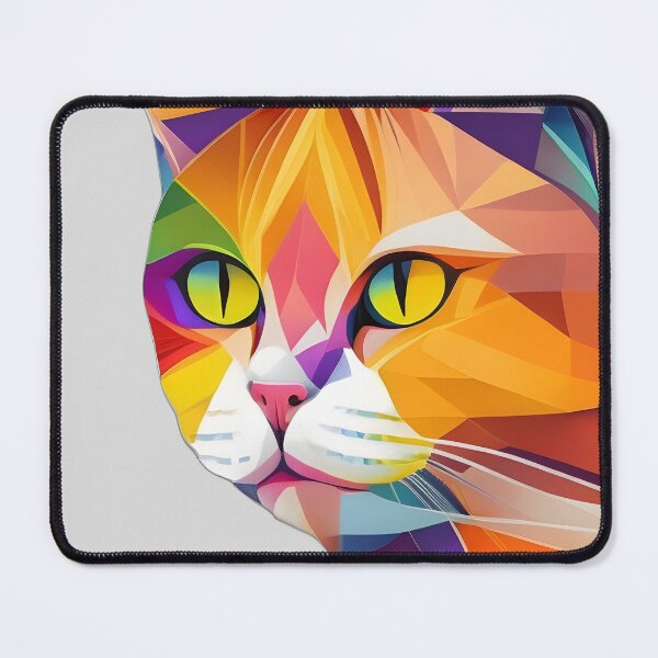 Item preview, Rainbow Block Cat designed and sold by MistraBone.