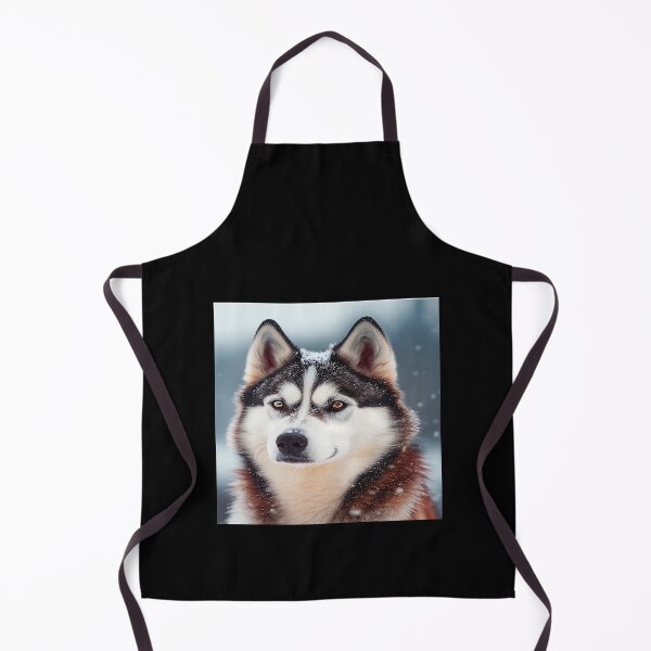 Item preview, Black Siberian Husky designed and sold by Becooldesing.