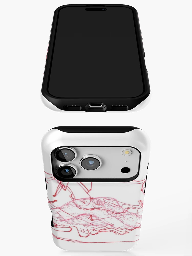 Thumbnail 3 of 4, iPhone Case, Jaws and angles designed and sold by Riley-Racoon.